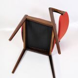 Set Of 6 Dining Chairs Model 42 Made In Rosewood By Kai Kristiansen From 1960s