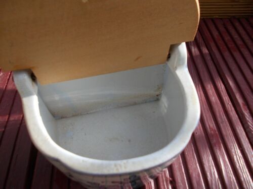 Ceramic salt box Forge les Eaux Rouen