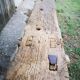 Small old carpenter's workbench