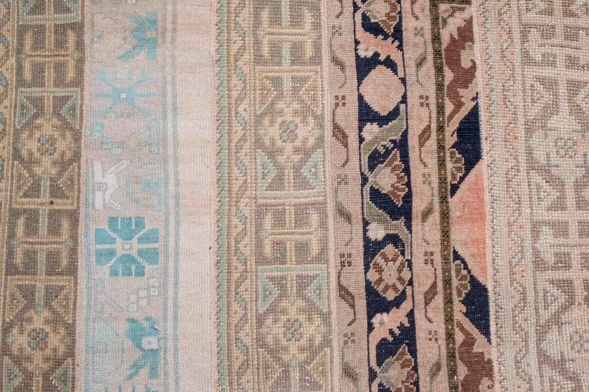 Vintage Turkish hallway rug 80x1 cm