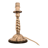 Silver table lamp
