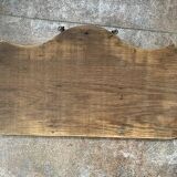 Antique hat rack/coat hook with beveled mirror