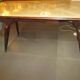 Table with glass top from the 70s
