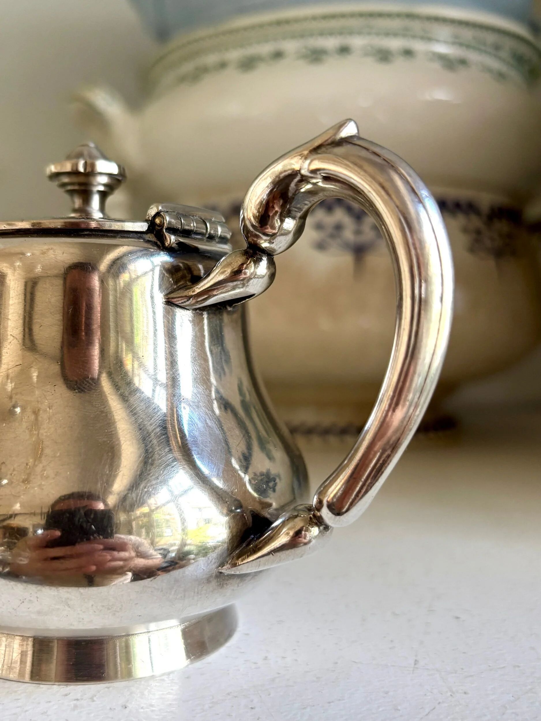 Selfish Christofle silver-plated jug