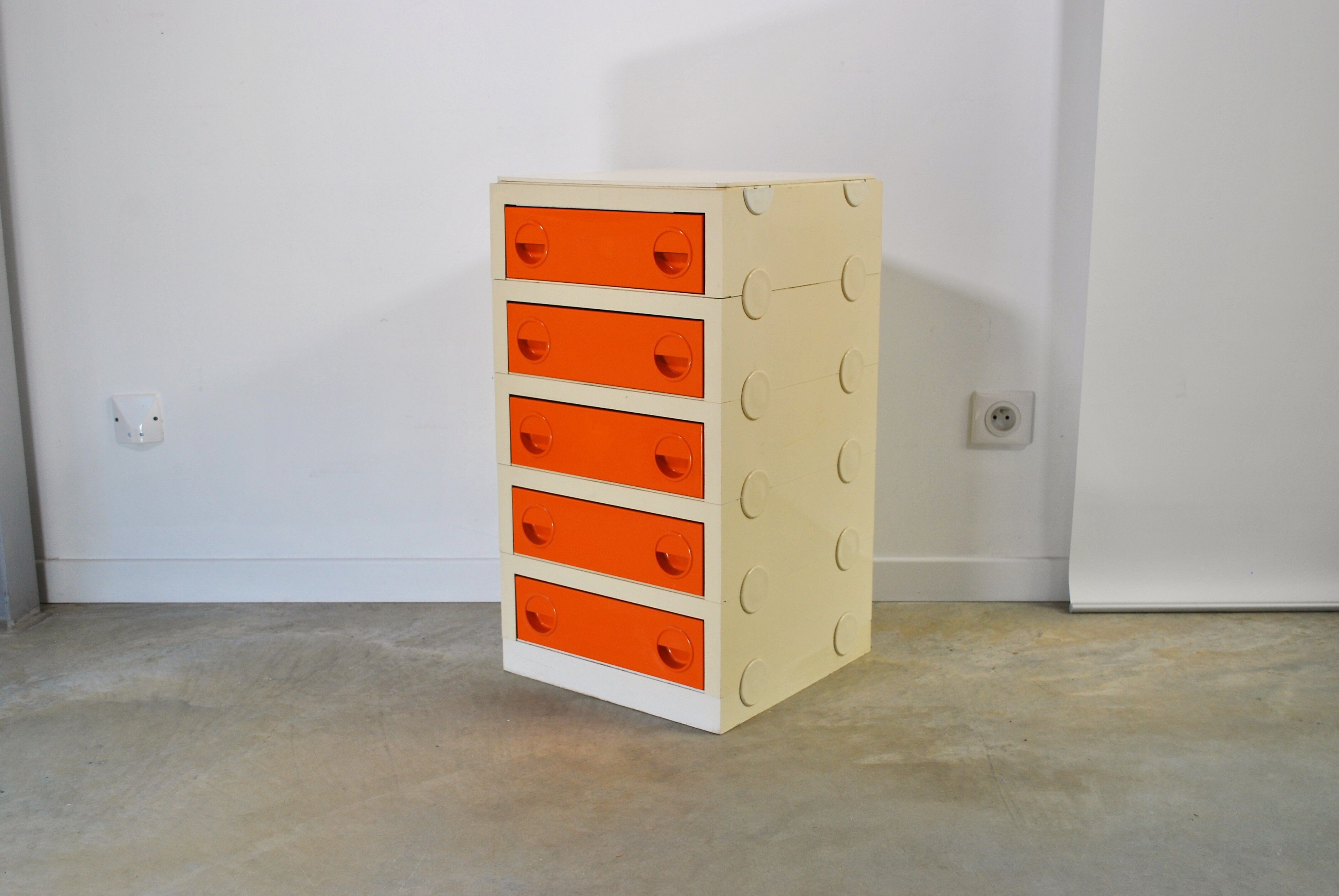 Commode vintage Flair 1970
