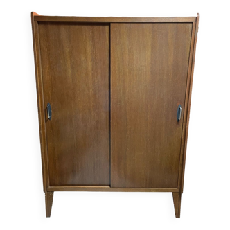 Armoire porte coulissante vintage design 50/60