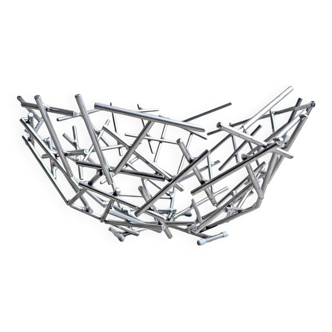 XXL wire metal fruit bowl / basket