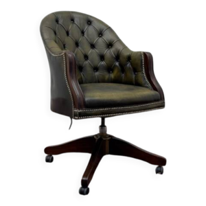 chaise de bureau Chesterfield