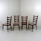 Set of 4 dining chairs, Italy