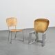 Set of 6 Alu-Flex chairs by Armin Wirth, circa 1965.