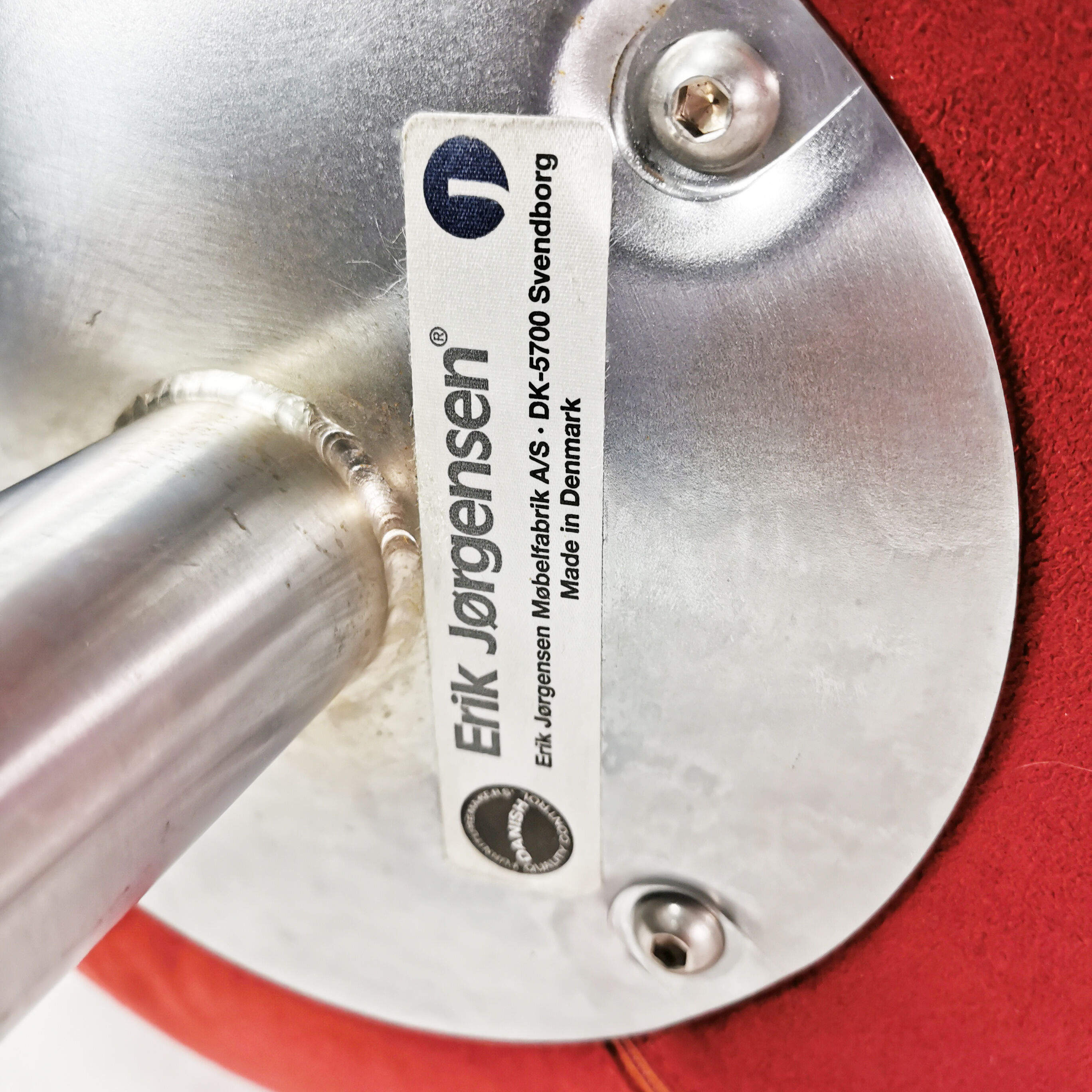 Set of 6 chairs "Eyes", designed by J.Foersom & P.Hiort-Lorenzen, for Erik Jorgensen, Denmark