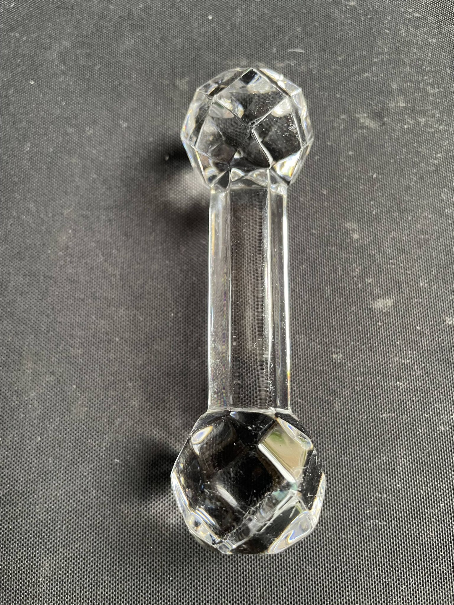 6 Baccarat knife holders