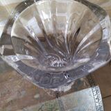 Large crystal vase