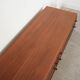 Low mahogany furniture, Danish design, 1970s, made in Denmark.