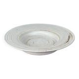 Mid-century modern minimalist studio pottery bowl from Pottestuen Keramik Frederikshavn, 1960s.