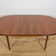Mid-Century Oval Teak Extending Dining Table from G-Plan, United Kingdom, 1960s
