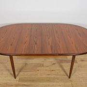 Mid-Century Oval Teak Extending Dining Table from G-Plan, United Kingdom, 1960s