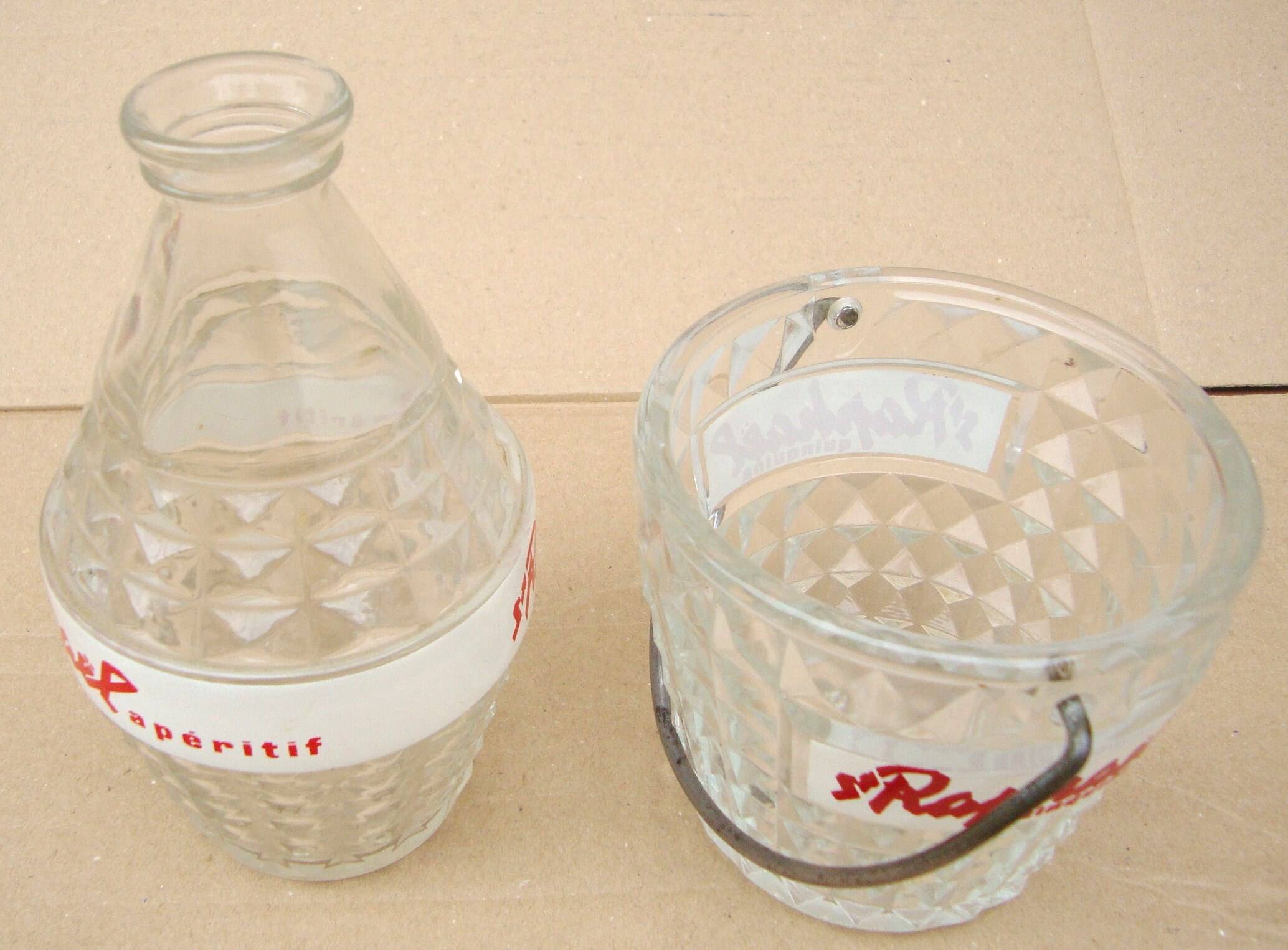 Vintage St Raphael carafe and ice bucket