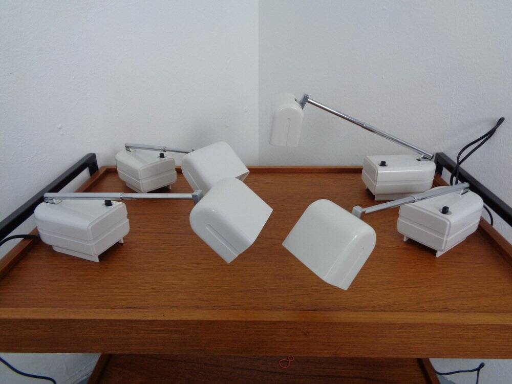 Adjustable Lampette Table Lamps from Briloner Lights, 1970s, Set of 2