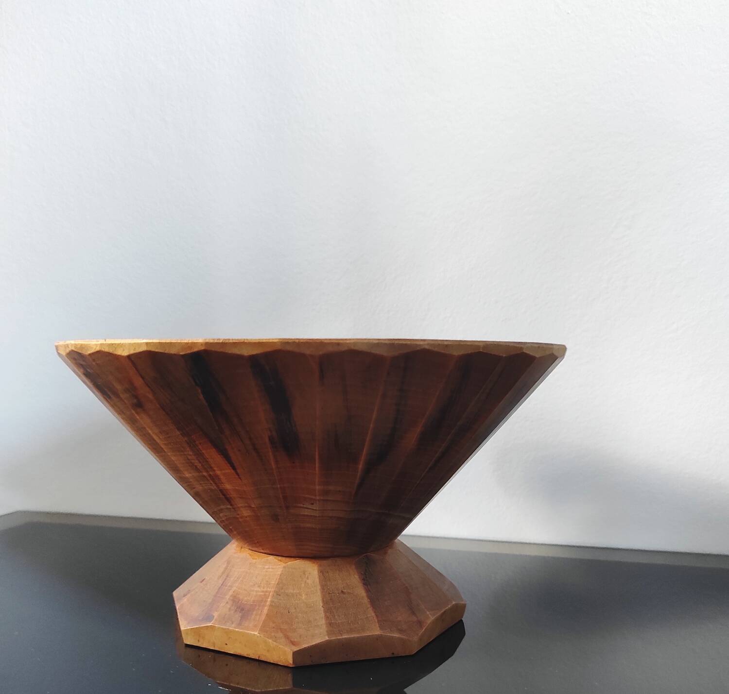 Salad bowl, vintage fruit bowl, Modernist