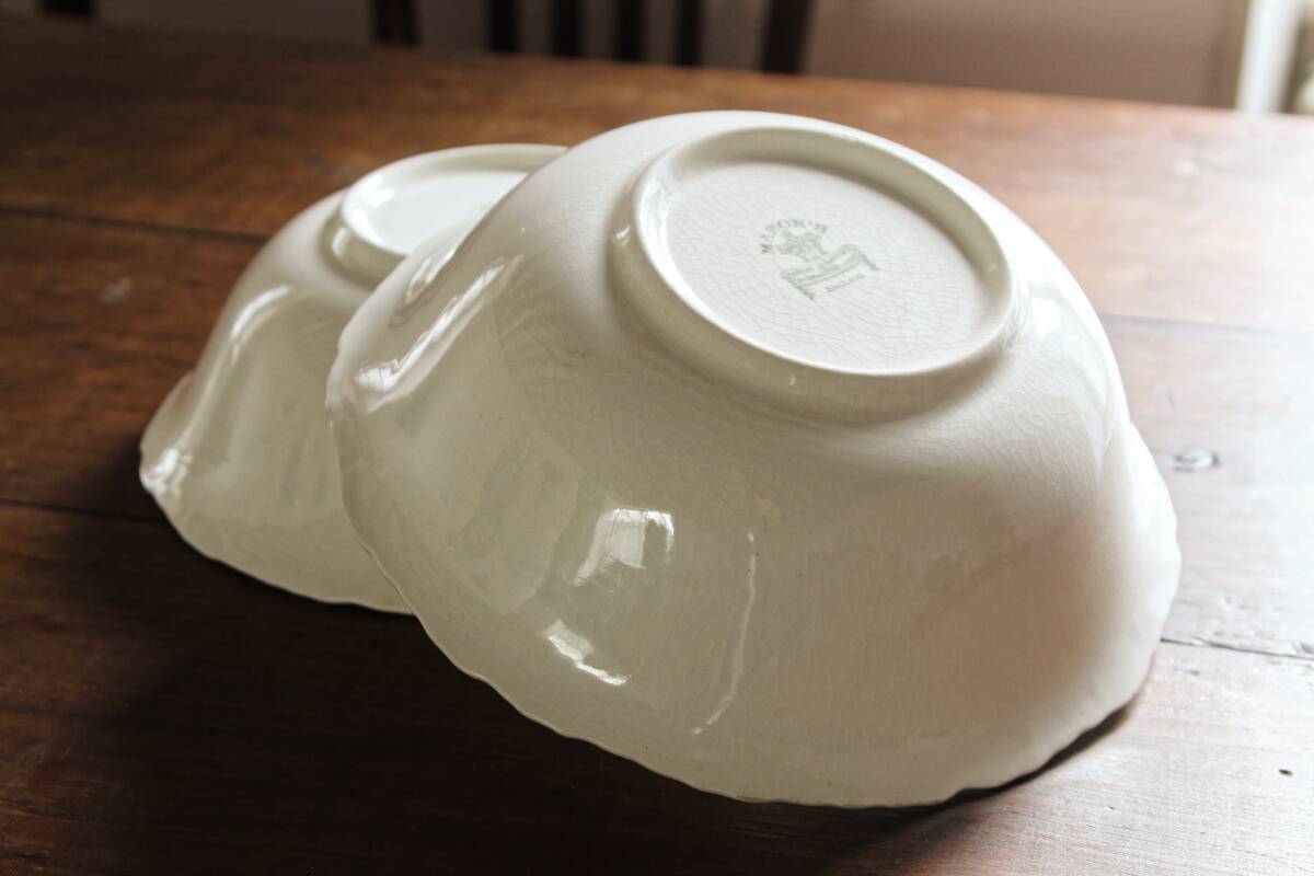 Mason's English porcelain breakfast and brunch service