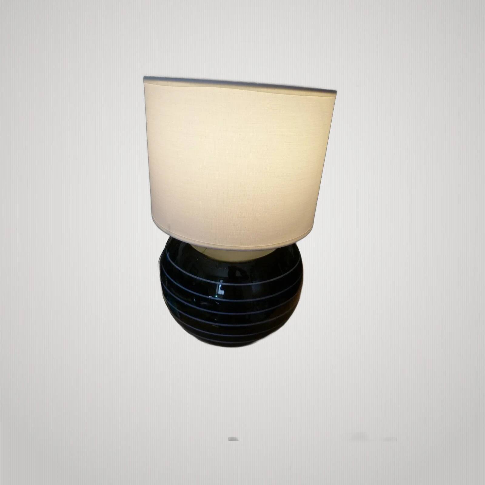 Jacques adnet - vintage art deco ball lamp - ø 20 cm