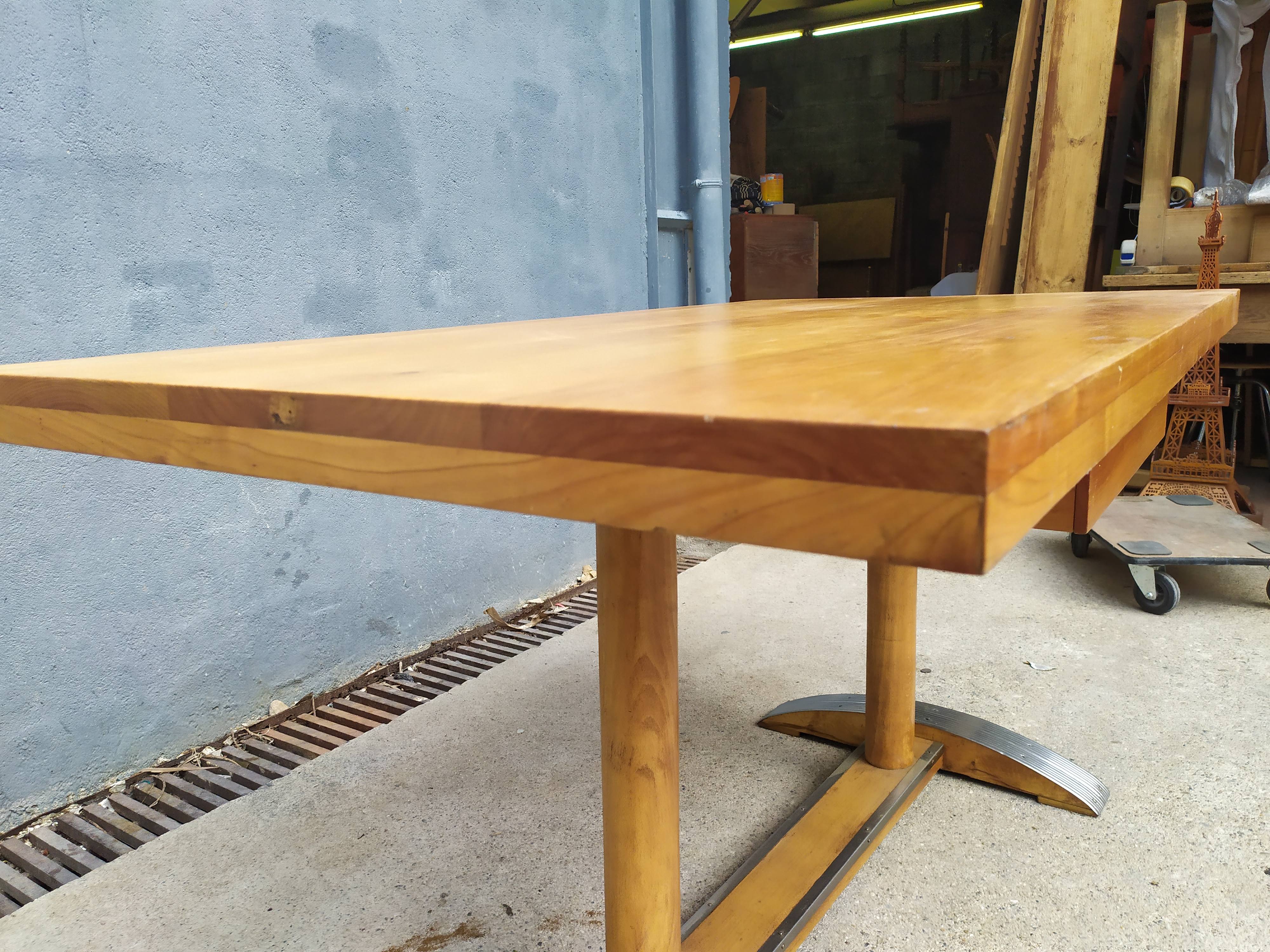 Wooden bistro table 1930