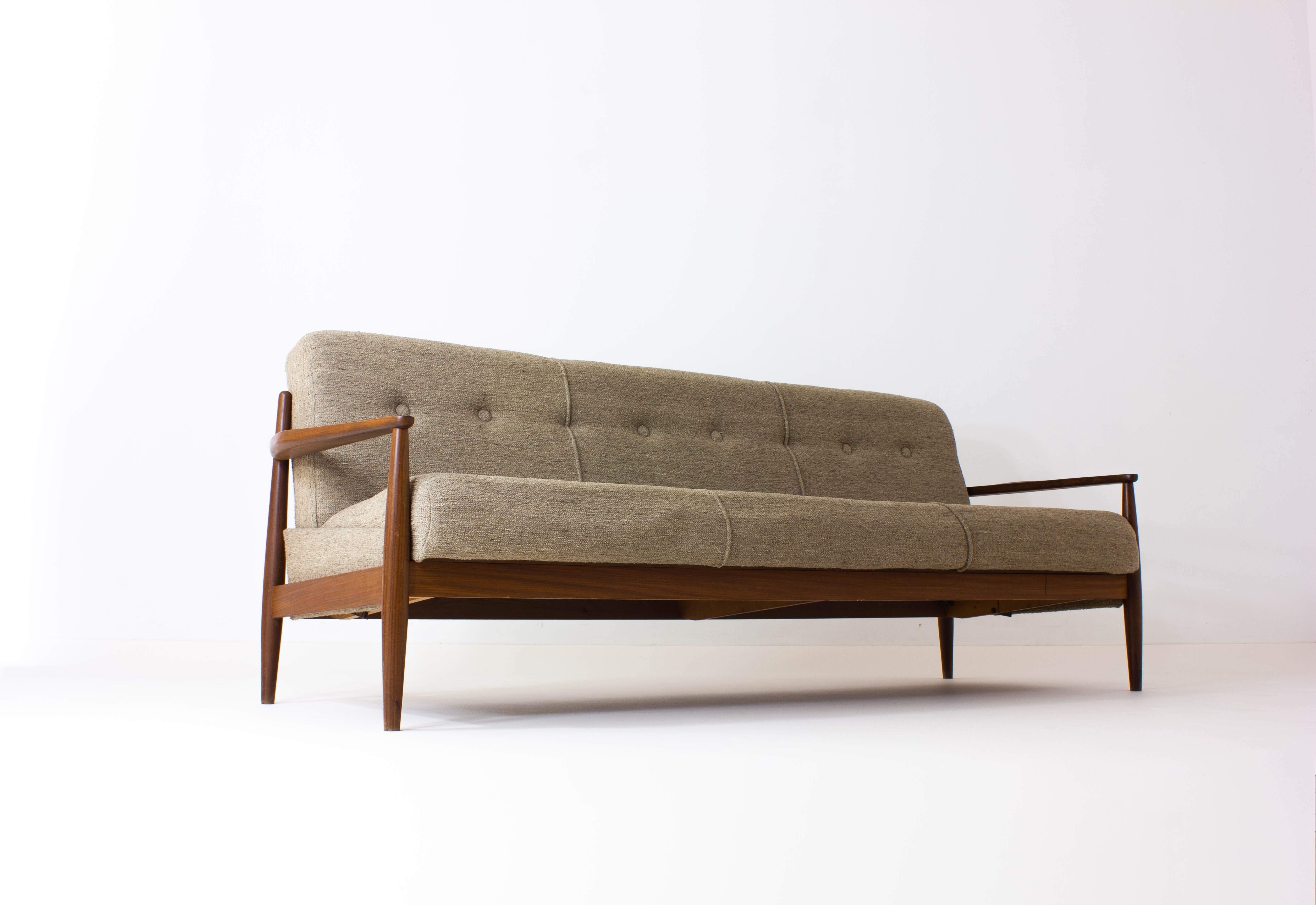 Danish daybed in teak by Arne Vodder, 1960s