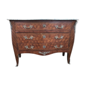 Commode Louis XV Bois de rose