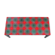 Coffee table ceramic red and green 1960