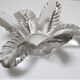 Flower candle holder table centre glass Pierre d'Avesn