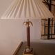 80's tortoiseshell palm tree lamp