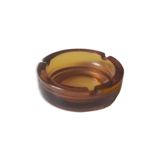 Amber vintage Italian ashtray