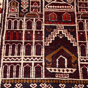 Tapis afghan Baluch vintage 140x86cm