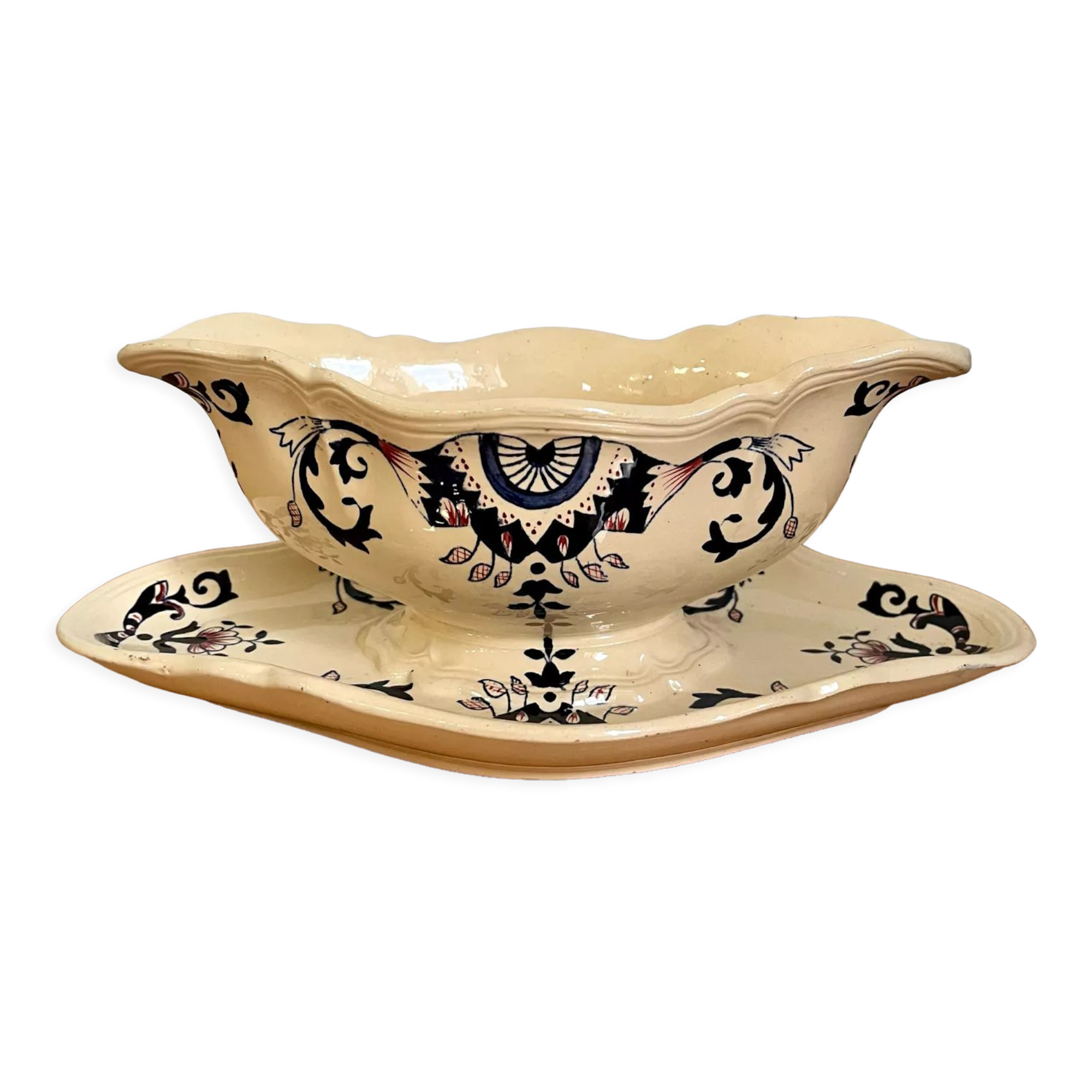 Longchamp iron earth gravy dish