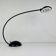 Black Italian desk lamp by C. Zaffaroni Turate, 1980s.