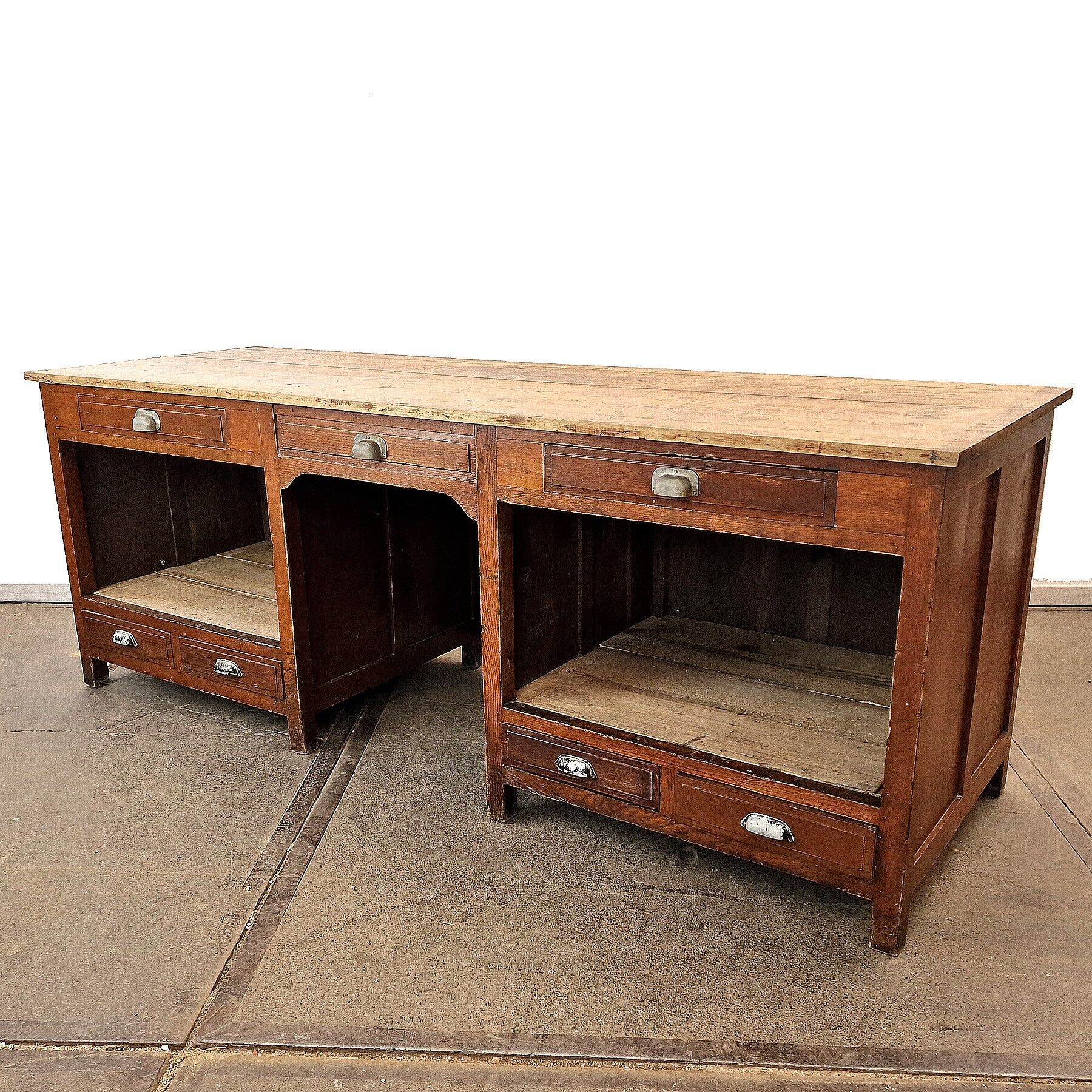 Vintage workbench desk countertop