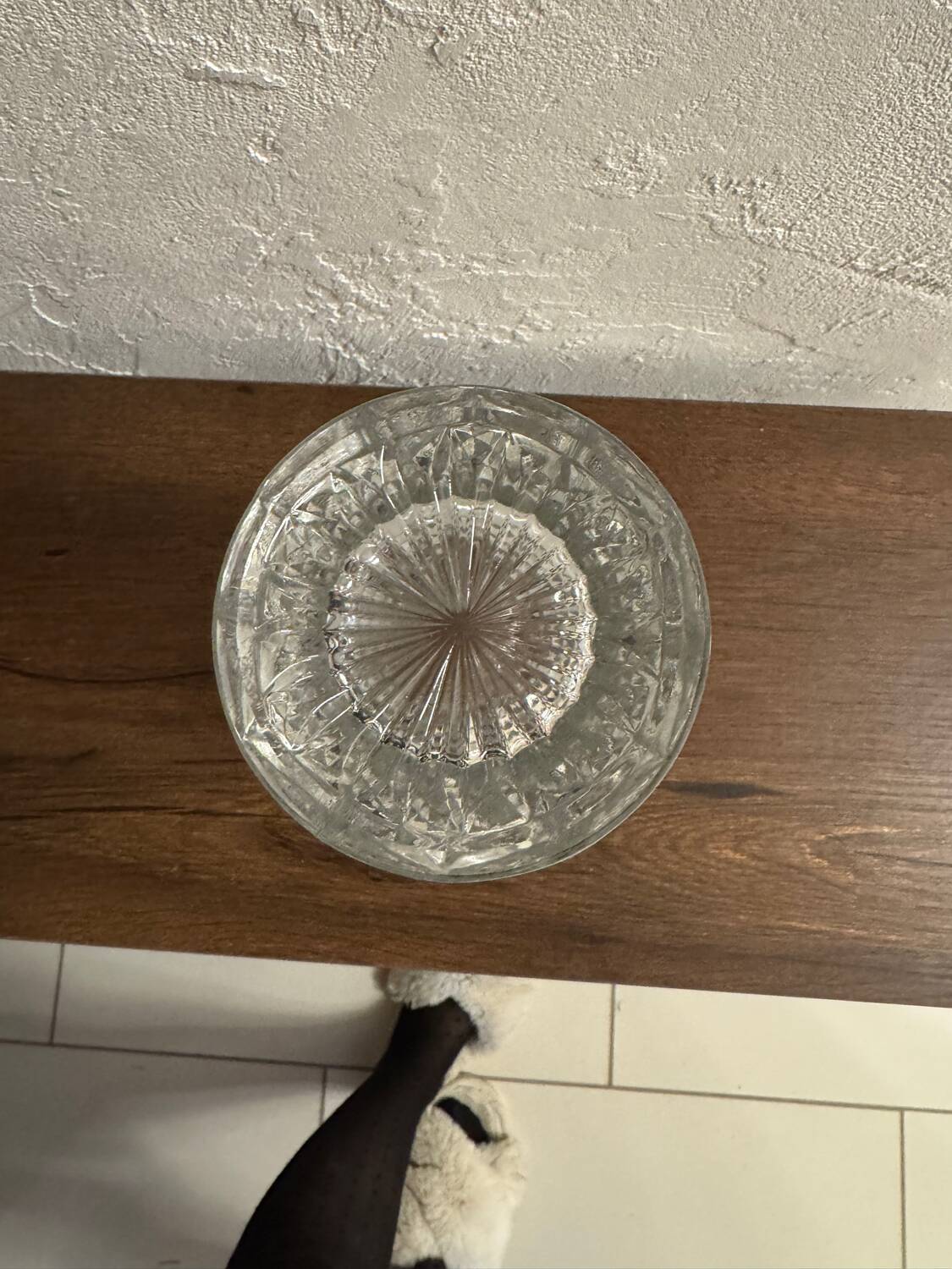 Crystal vase