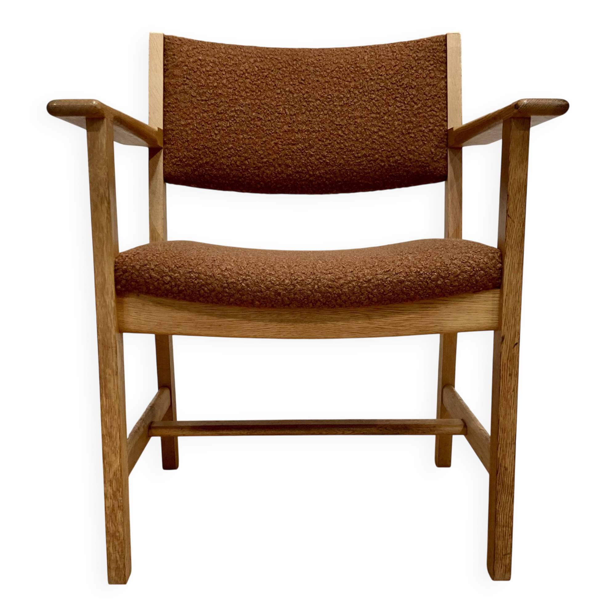 FAUTEUIL ESTAMPILLE "HANS WEGNER" 1960.