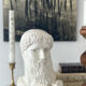 Greek plaster bust