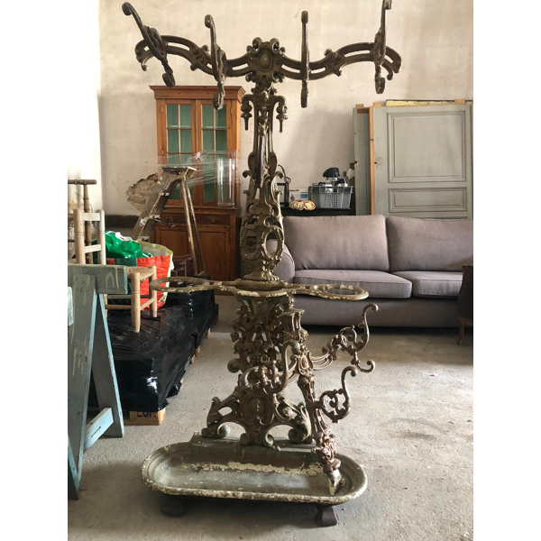 Cast Iron Coat Rack Nineteenth Century Selency Cast Iron Coat Rack Nineteenth Century, Cast Iron Coat Stand