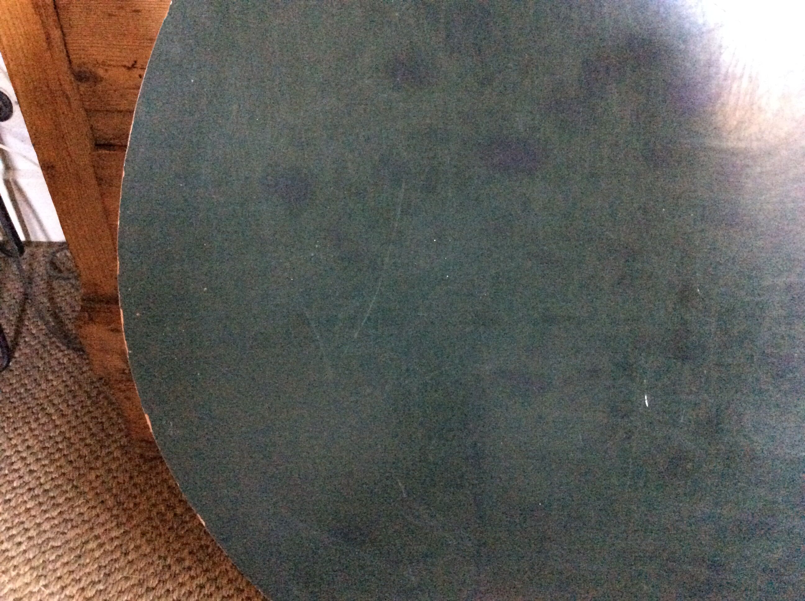 Apple shape table
