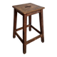 Wooden workshop stool