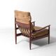 Fauteuil moutarde par BEKA, années 1960