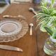 Farmhouse table with turned solid wood legs