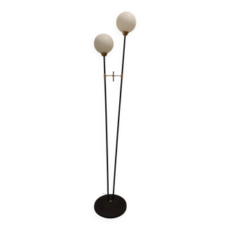 Vintage 1950 floor lamp from Maison Lunel