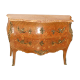 Curved chest of drawers Louis XV style
