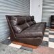 Chauffeuse cuir Roche Bobois