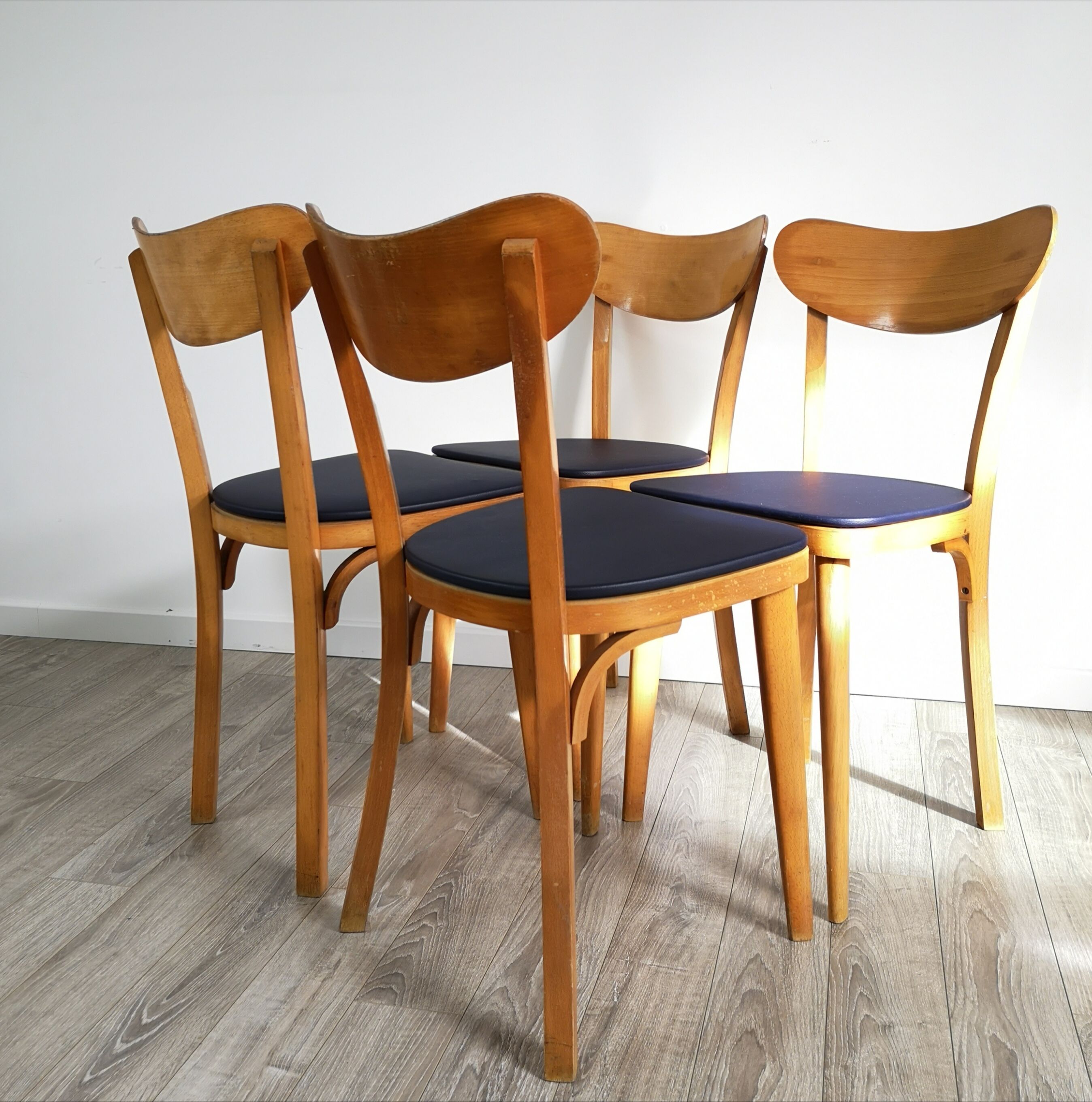 4 bistro Mahieu chairs