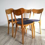 4 bistro Mahieu chairs